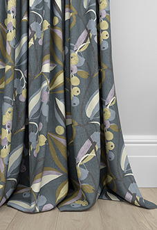 Josie, Petrol - Made to Measure Curtains